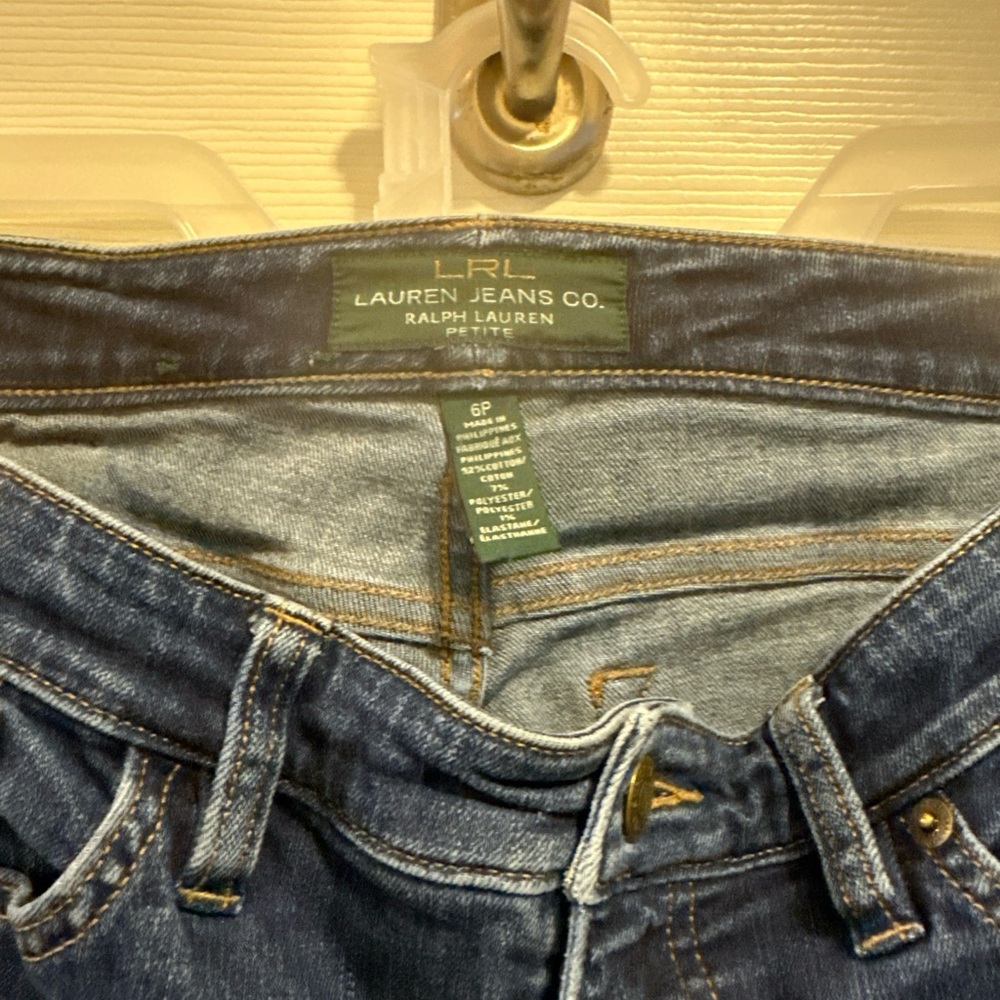 Lauren Ralph Lauren Women's Straight Leg Jeans - Blue